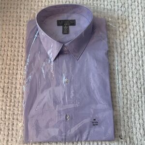 Alfani Men's Lavender Dress Shirt